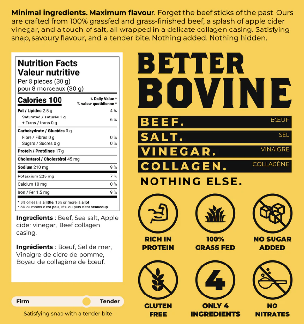 Better Bovine Beef Sticks